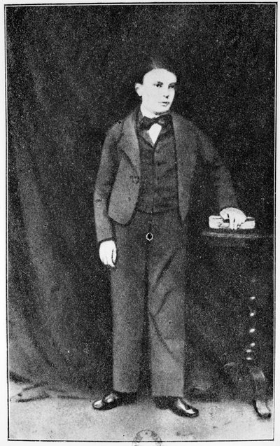 Guy de Maupassant in Fecamp, aged 9, from La Fin de Maupassant by Georges Normandy, published in 1927, Paris by French Photographer